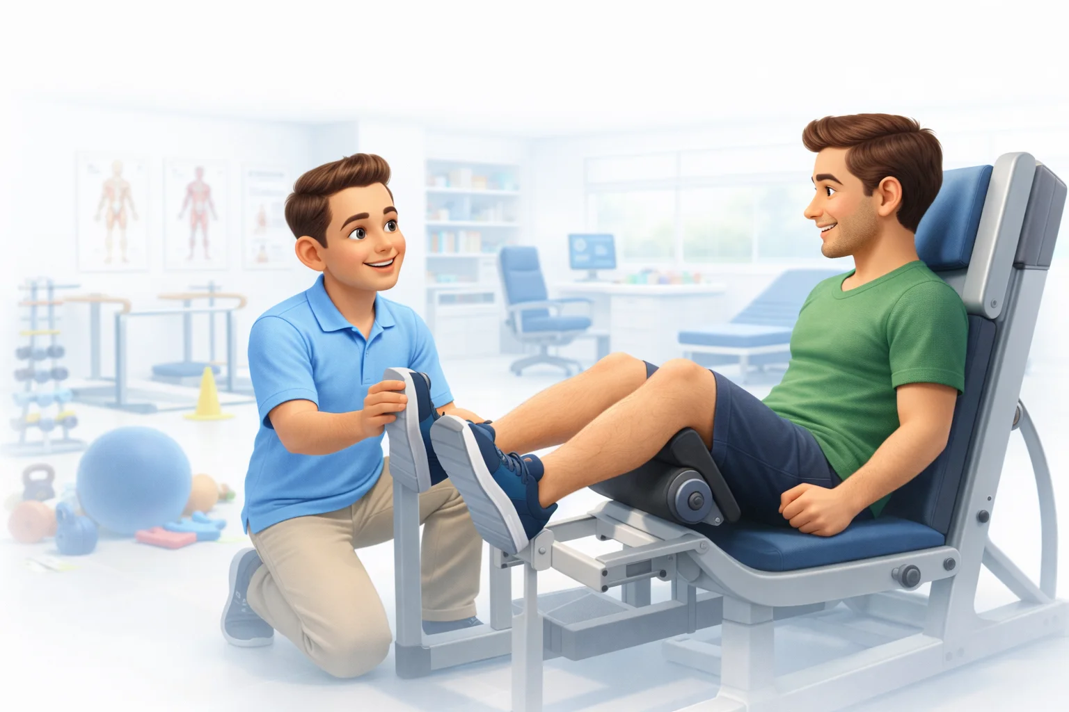 Medbus Physiotherapy Clinic management software — Physiotherapy practice management with SOAP notes, exercise programs and session packages.