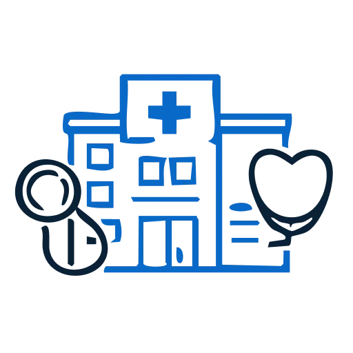 Medbus clinic management software icon for single and multi-specialty clinics