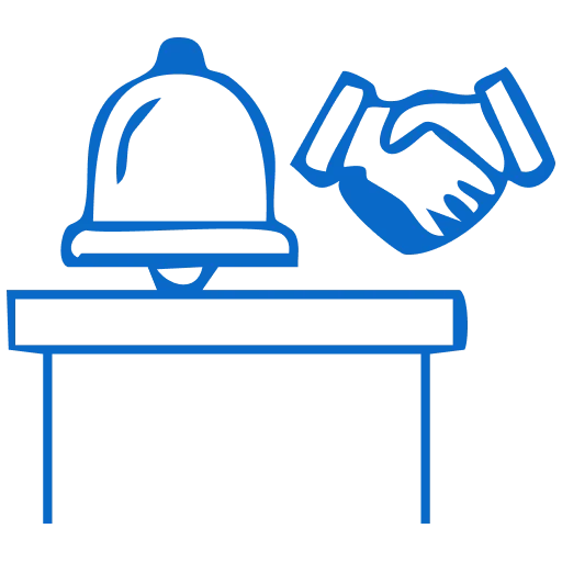 Medbus Front Desk / Reception module icon — Fast patient handling