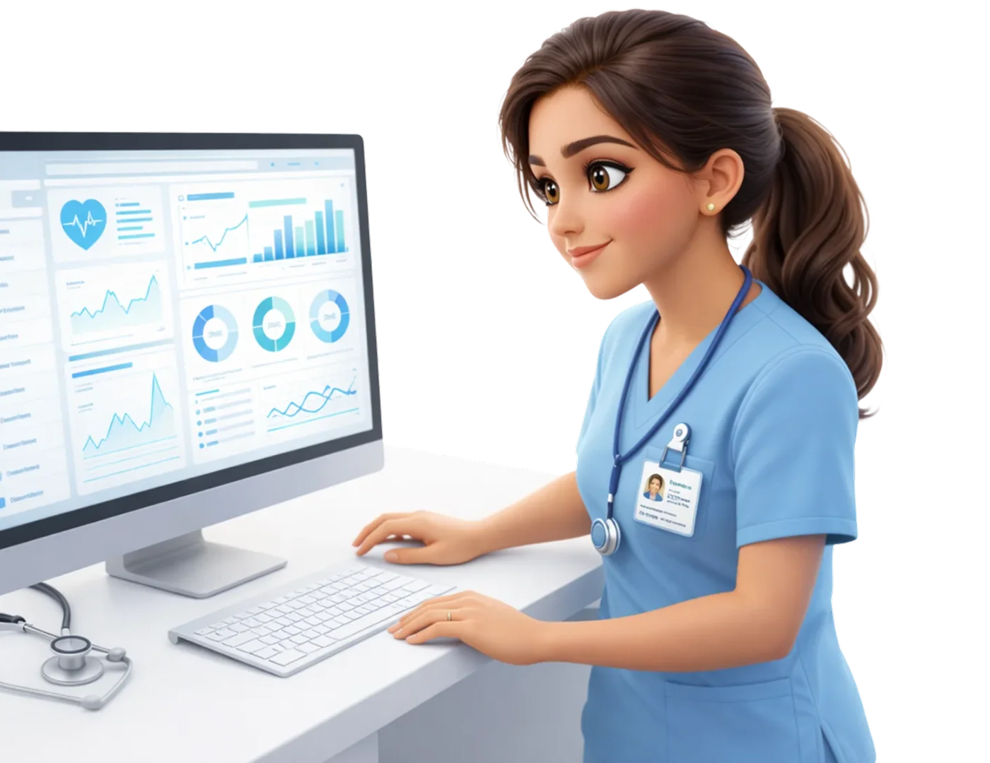 Medbus medical reports and analytics dashboard showing clinic revenue and patient flow
